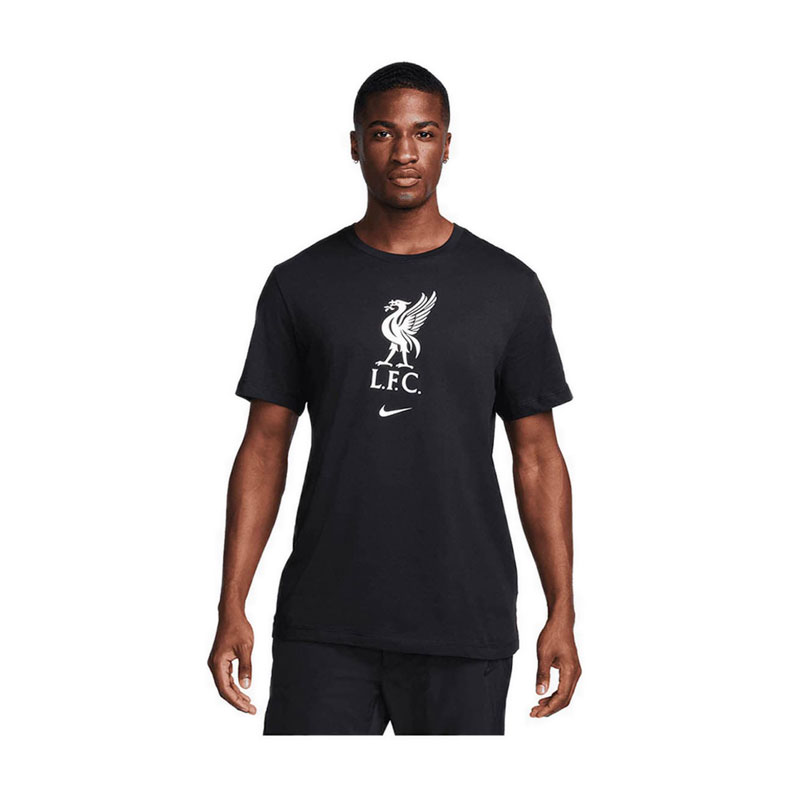 Liverpool FC Men's Soccer T-Shirt - Black