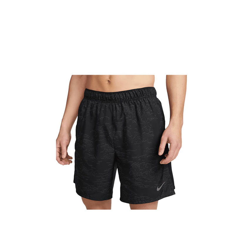 Dri-FIT Run Division Challenger Men's 7 Brief-Lined Running Shorts - Black