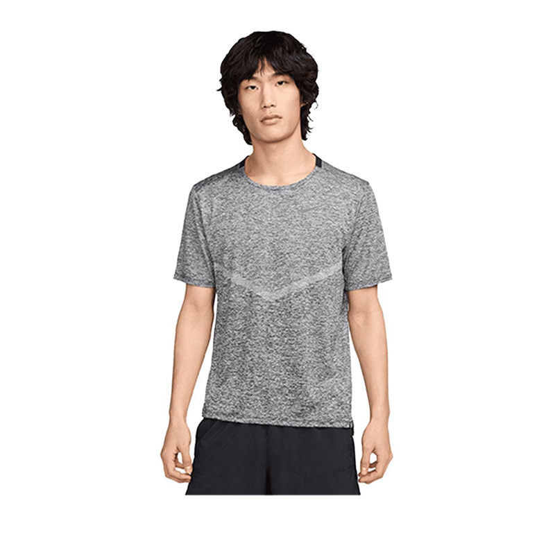 Dri-FIT Rise 365 Men's Short-Sleeve Running Top - Grey
