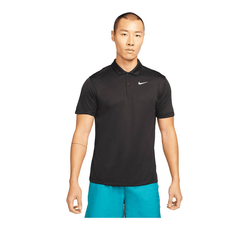 Court Dri-FIT Men's Tennis Polo - Black