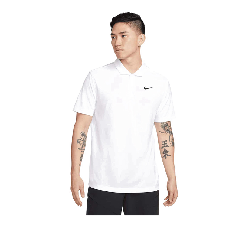 Court Dri-Fit Men's Tennis Polo - White