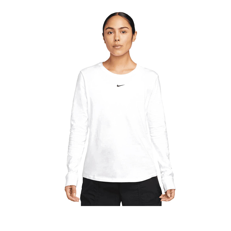 Sportswear Premium Essentials Women's Long-Sleeve T-Shirt - White