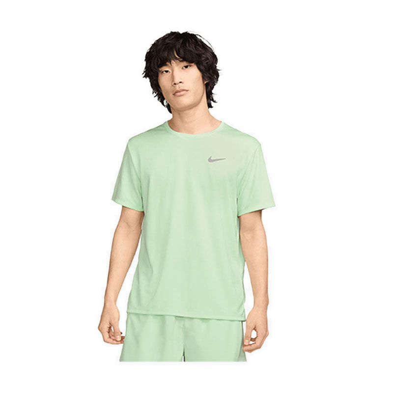 Dri-FIT UV Miler Men's Short-Sleeve Running Top - Green