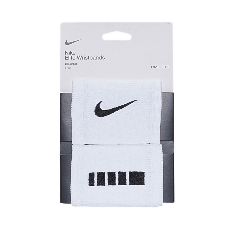 Elite Doublewide Wristbands 2 Pk