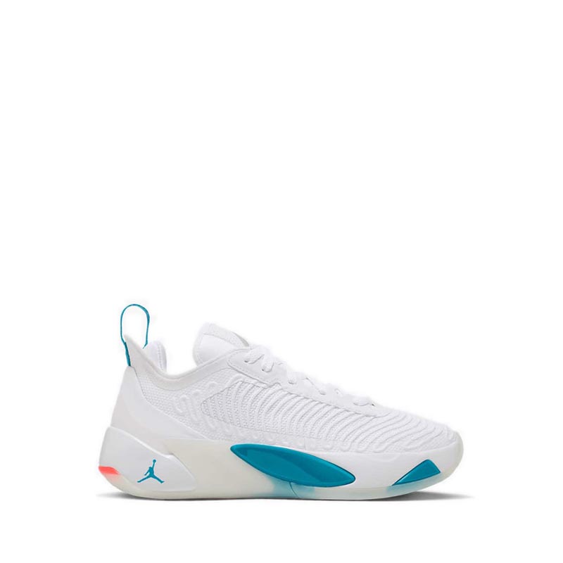 JORDAN LUKA 1 PF Men's Sneakers - WHITE/METALLIC SILVER-NEO TURQ