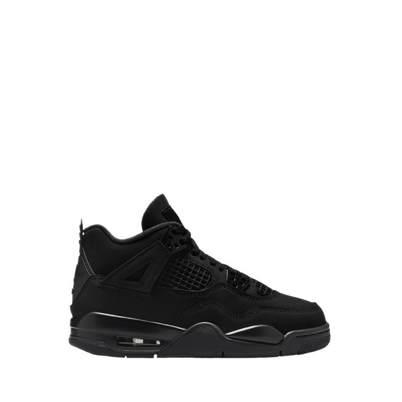 Air Jordan 4 Retro OG Boys' Grade School Basketball Shoes - Black/Black
