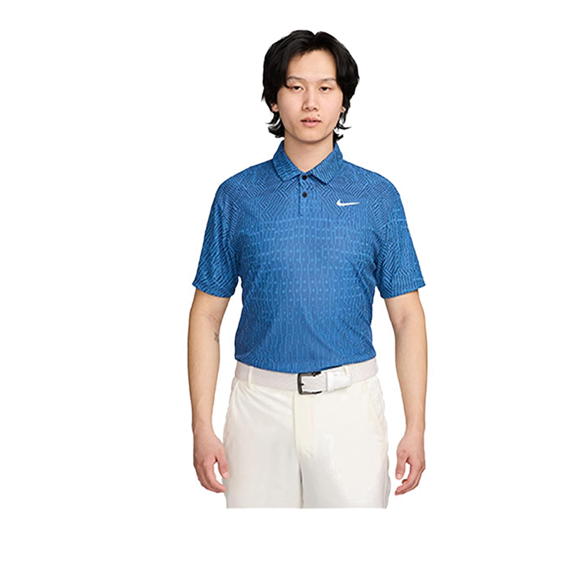 As Dfadv Tour Polo Men's - Star Blue/Midnight Navy/White