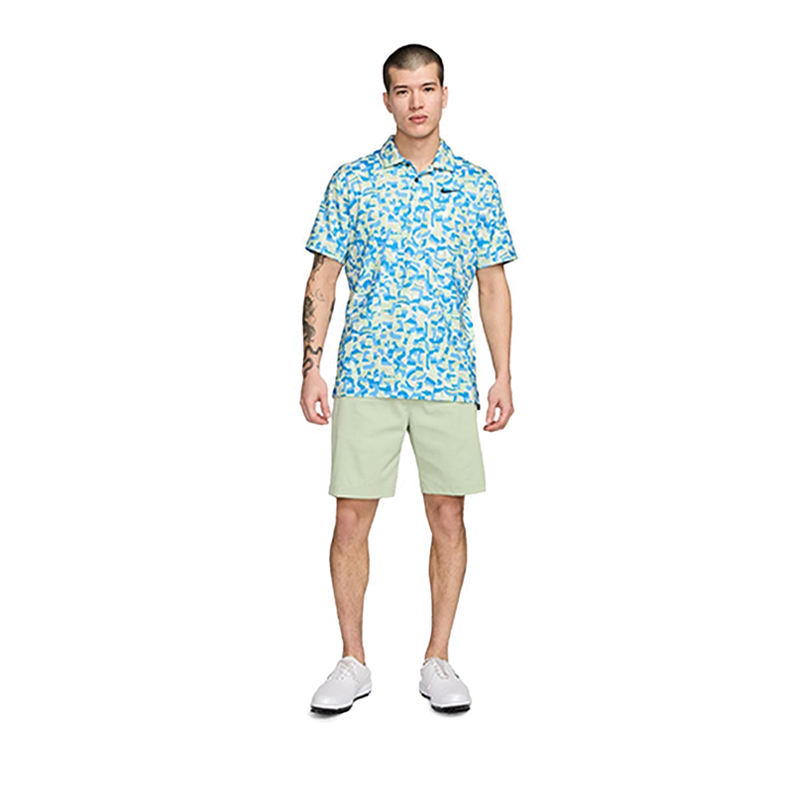 As Df Tour Cnfttiprt Polo Men's - Lt Photo Blue/Black