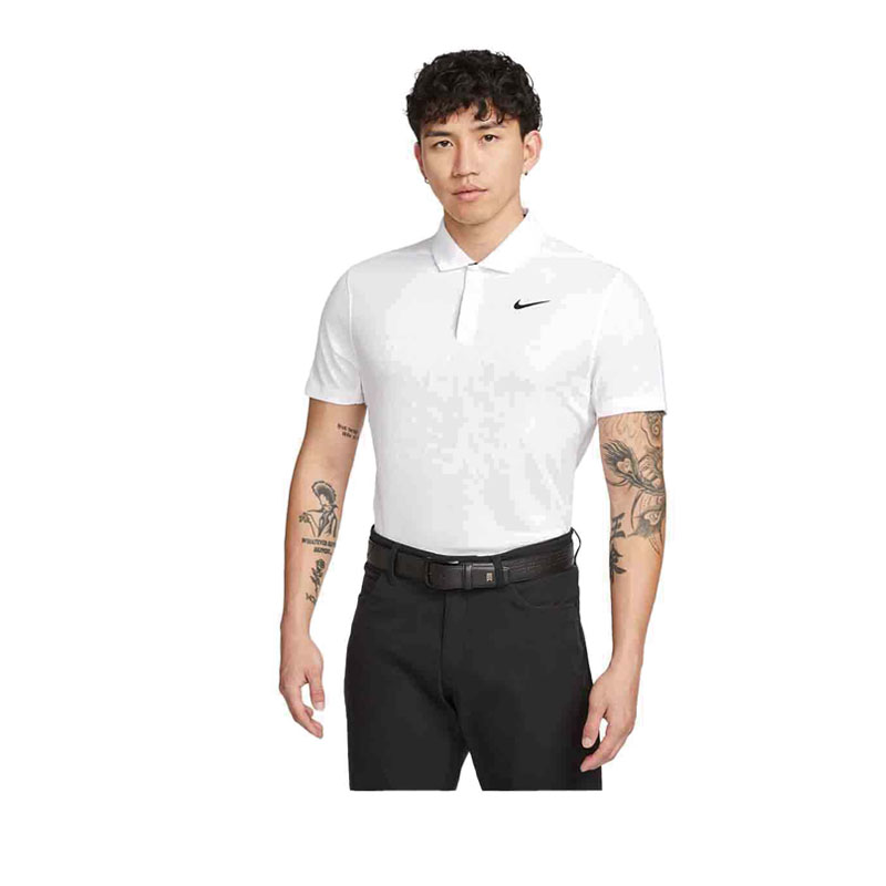 AS TW M NK DFADV MEN'S POLO CAMO - WHITE
