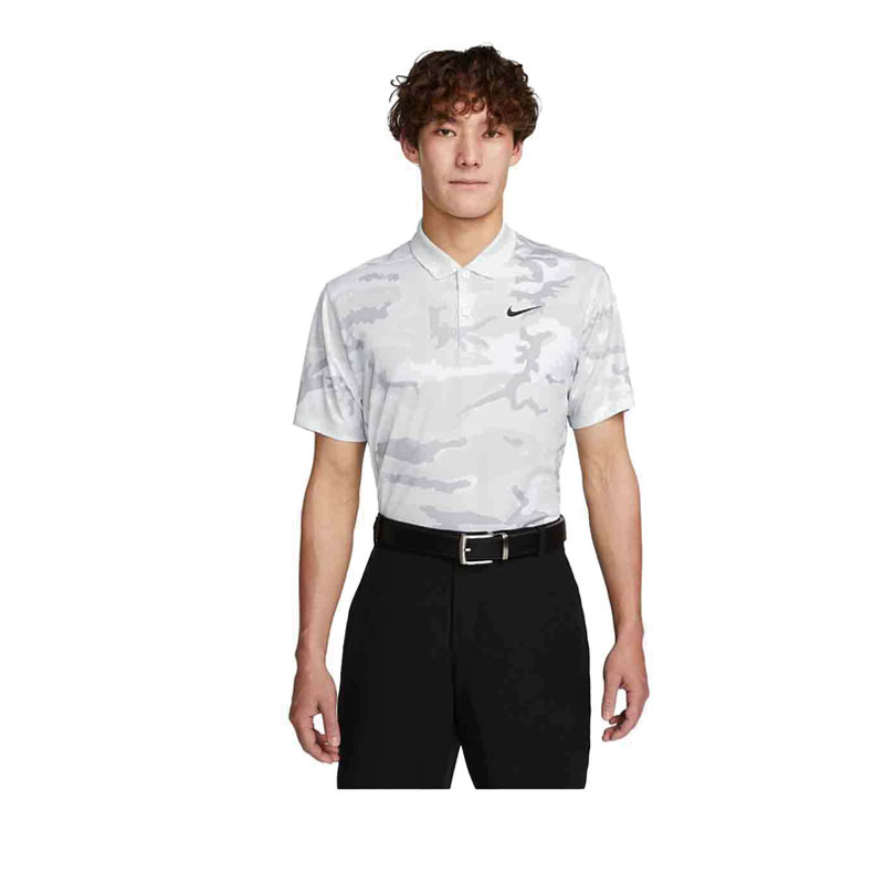 Dri-FIT Victory Course Men's Camo Polo - White