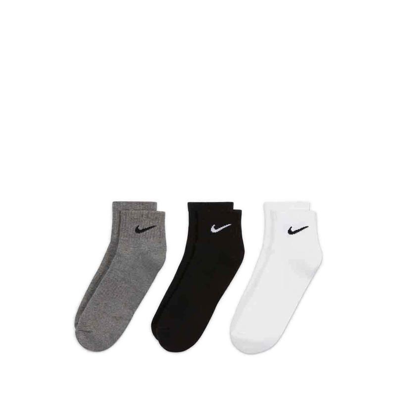 EVERYDAY CUSHIONED 3PR MEN'S SOCKS - MULTICOLOR