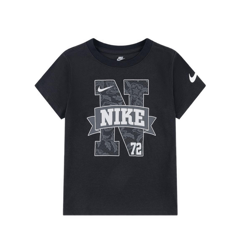 Nike Young Athlete Lace It Up Girl's T-Shirt - Black