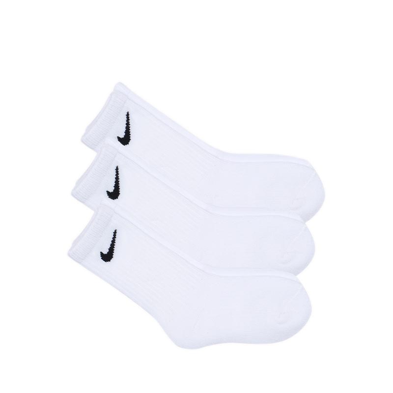 Nike Young Athlete BASIC Boy's Socks - WHITE
