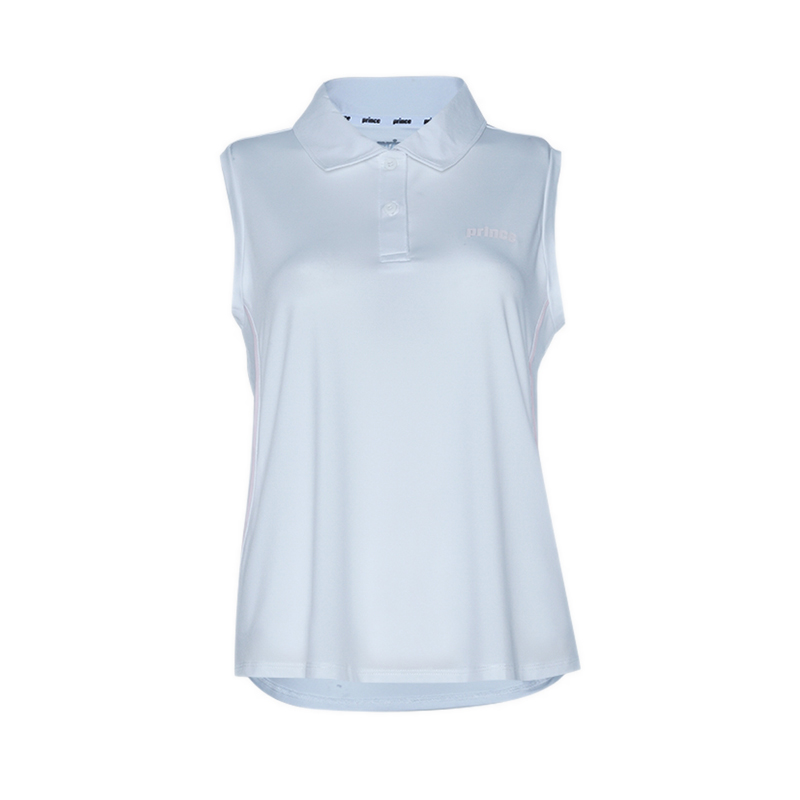 Performance Women Sleeveless Shirts - White/Black