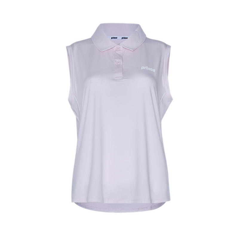 Performance Women Sleeveless Shirts - Pink/Black
