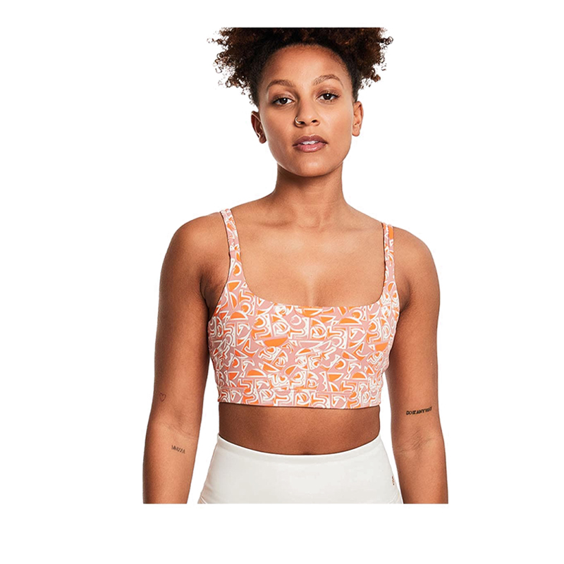 BAHE Dinamica Strappy Women's Active Bra - Symbol Mauve