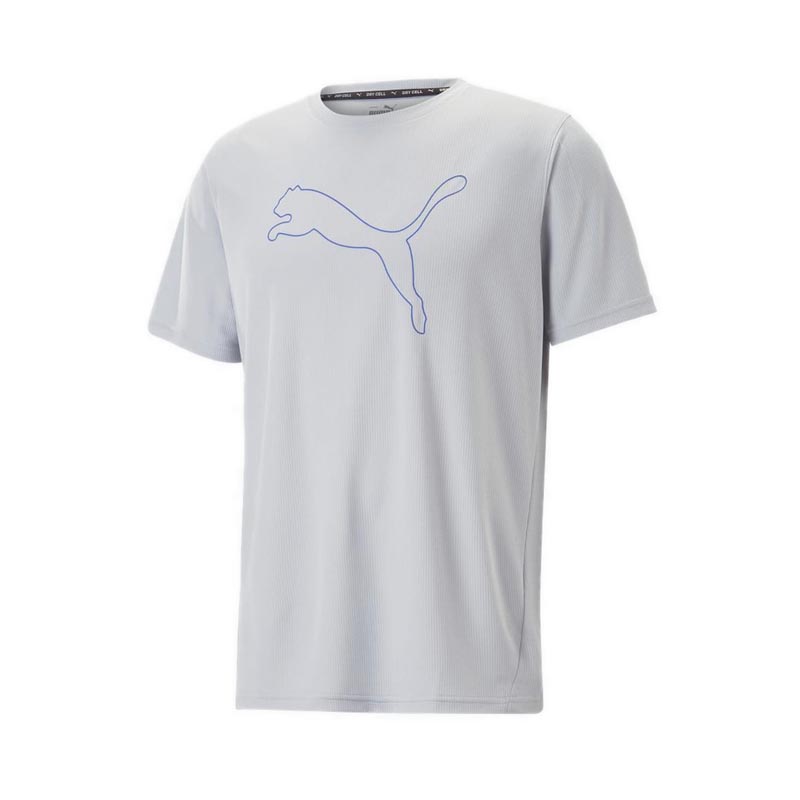 PERFORMANCE CAT MEN'S TEE - Platinum Gray