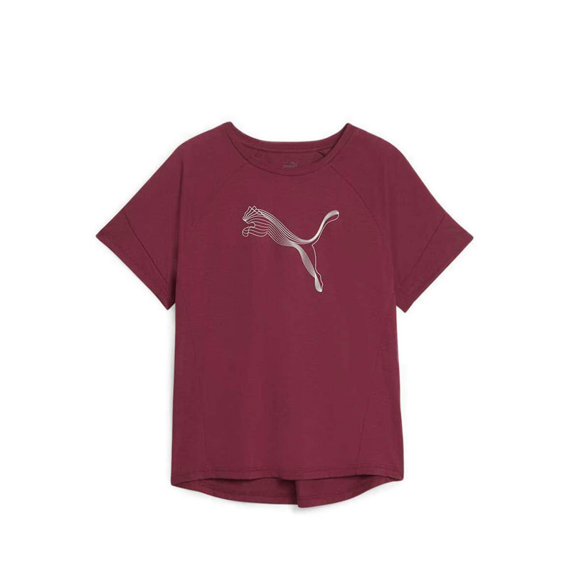 Women's EVOSTRIPE Lifestyle Tee - Dark Jasper