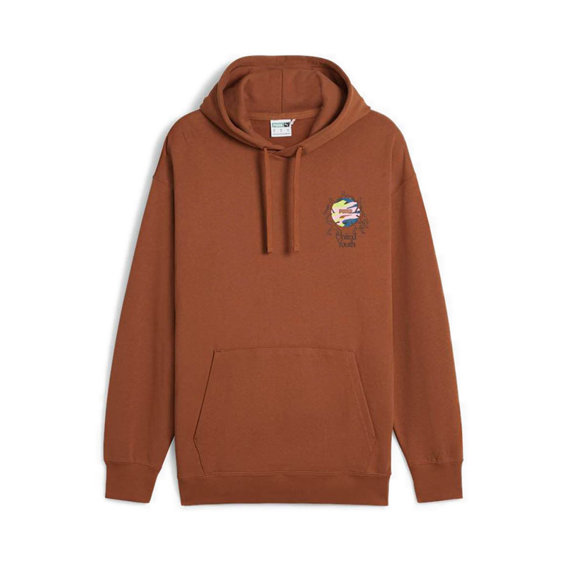 Men's DOWNTOWN Hoodie - Brown