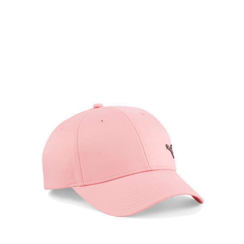 Metal Cat Womens Cap - Pink
