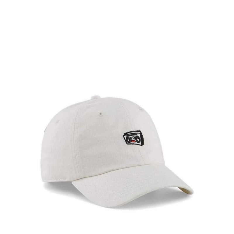 Unisex Prime Dad Cap Warm White - White