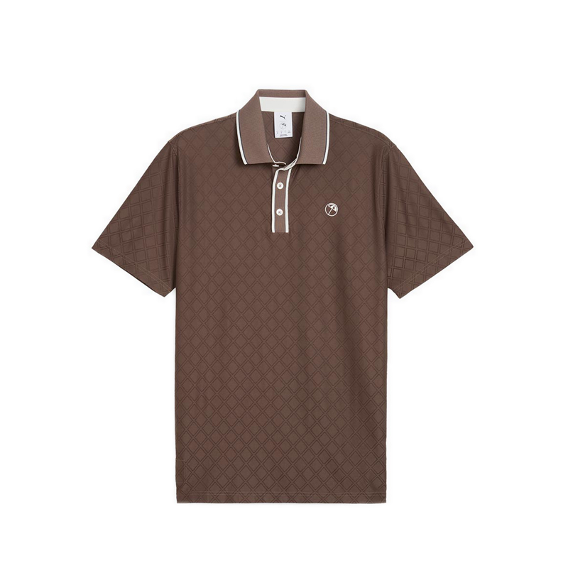Puma X Ap Tipped Jacquard Polo Men's - Brown