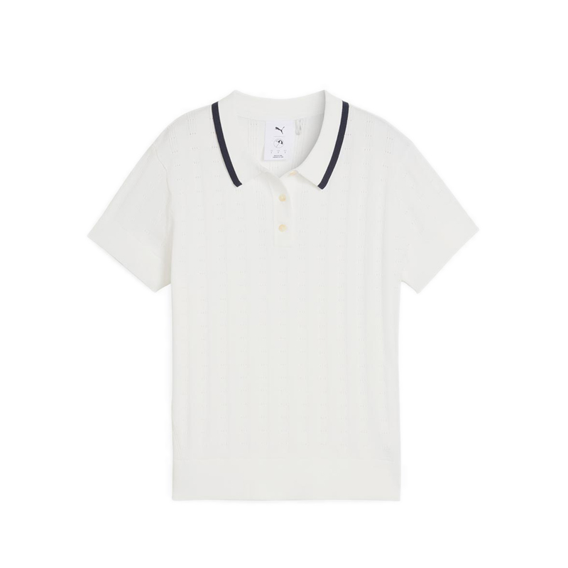 Puma X Ap Pointelle Polo Women's - Warm White