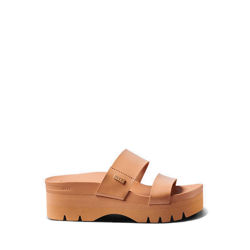Cushion Vista Higher Womens Sandals - Natural Patent