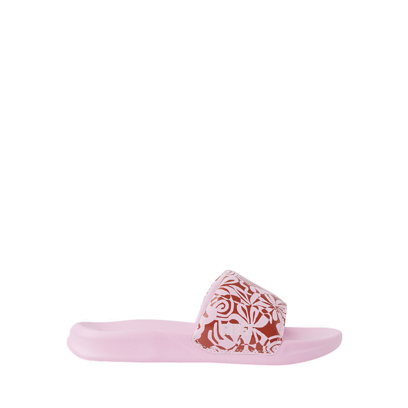 Kids One Slide Kids Girls Sandals - Pink Modern Floral