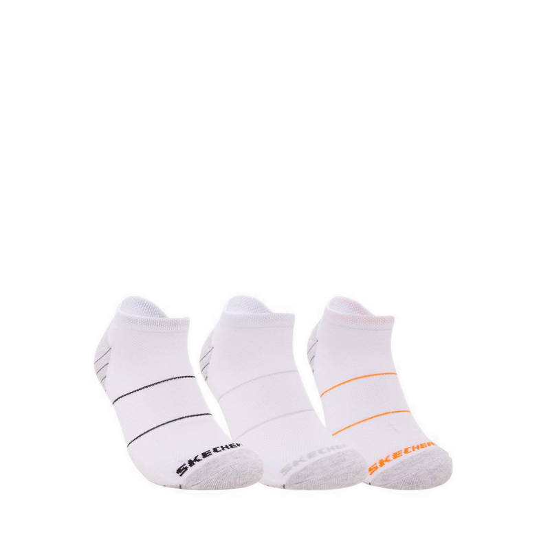 3Pk Extended Terry Low Cut Men - White Multi