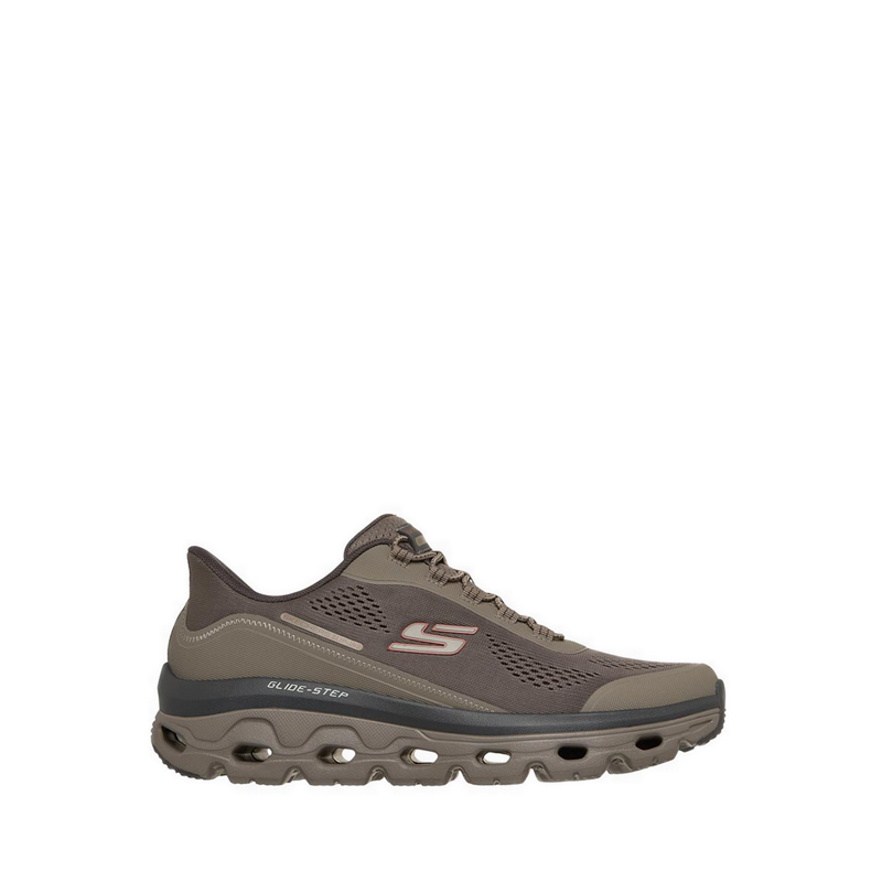 Slip-Ins Glide-Step Sole Men's Sneaker - Taupe