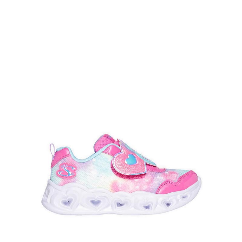 Skechers Heart Lights Girl's Shoes - Pink