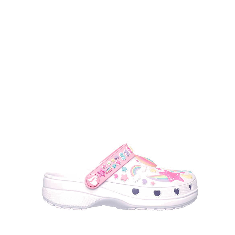 Heart Charmer Girl's Sandal - White