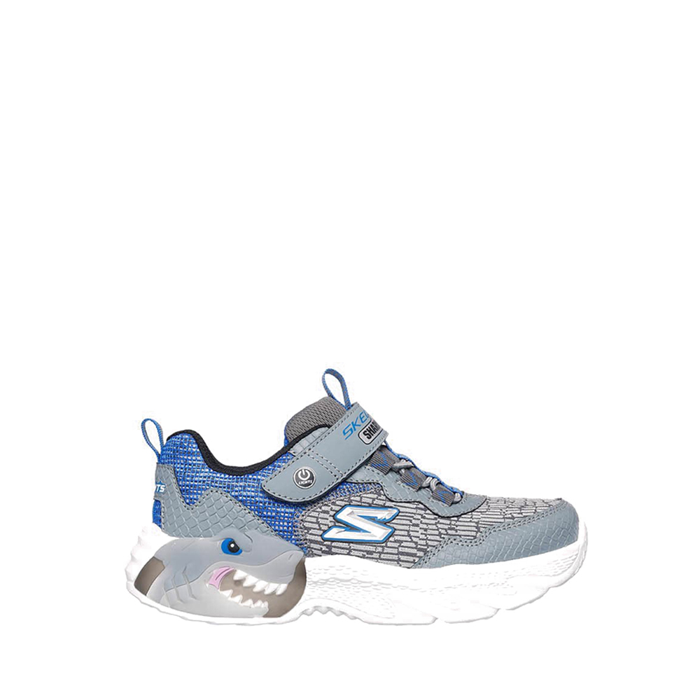 Skechers Creature-Lights Boy's Shoes - Charcoal