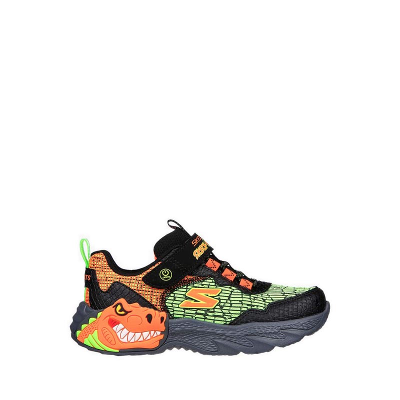 Dino-Lights Boy's Shoes - Black