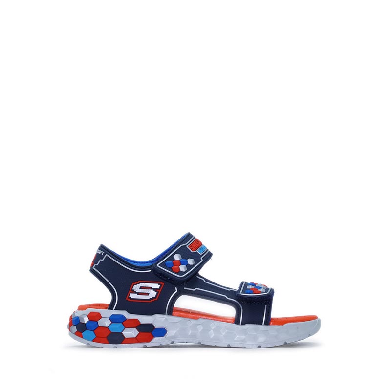 SKECHERS MEGA-SPLASH 2.0 BOYS'S SANDALS - NAVY