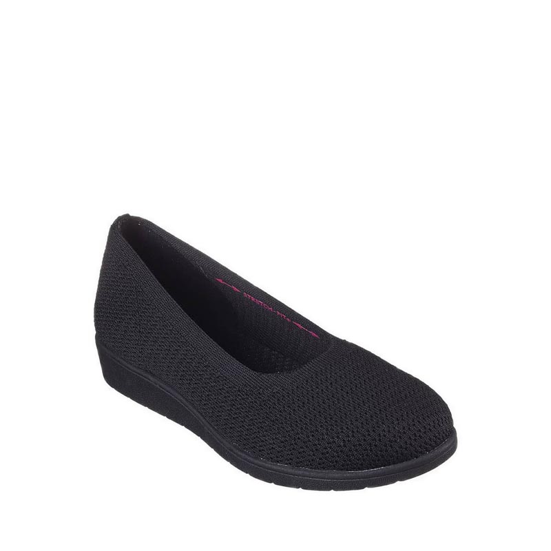 Cleo Flex Wedge Women's Leisure Shoes - Black