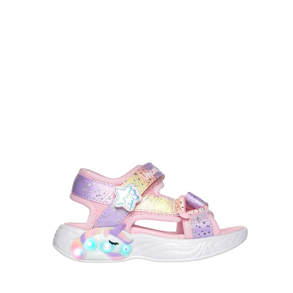 Unicorn Dreams Girl's Sandal - Pink
