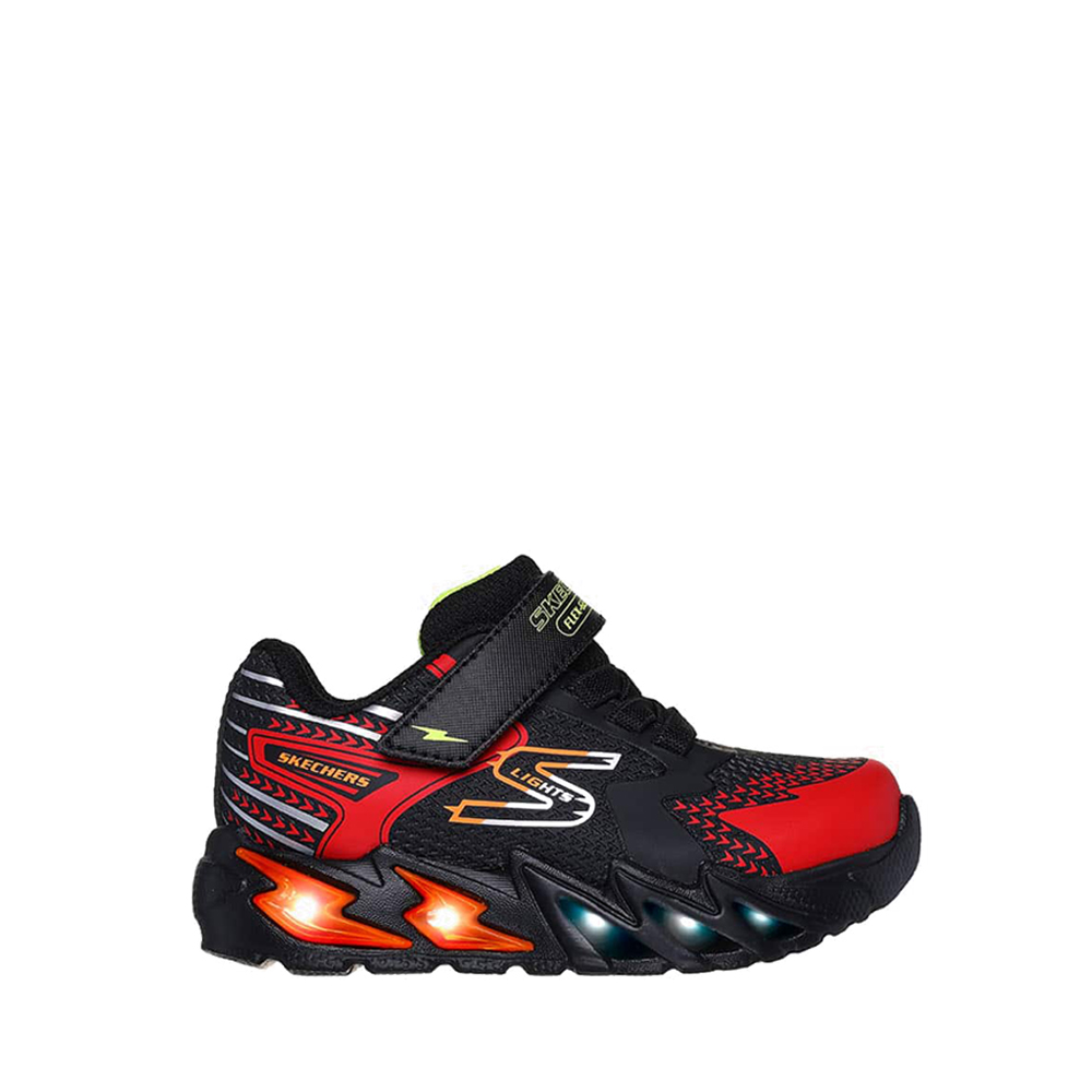 Flex-Glow Bolt Boy's Shoes - Black