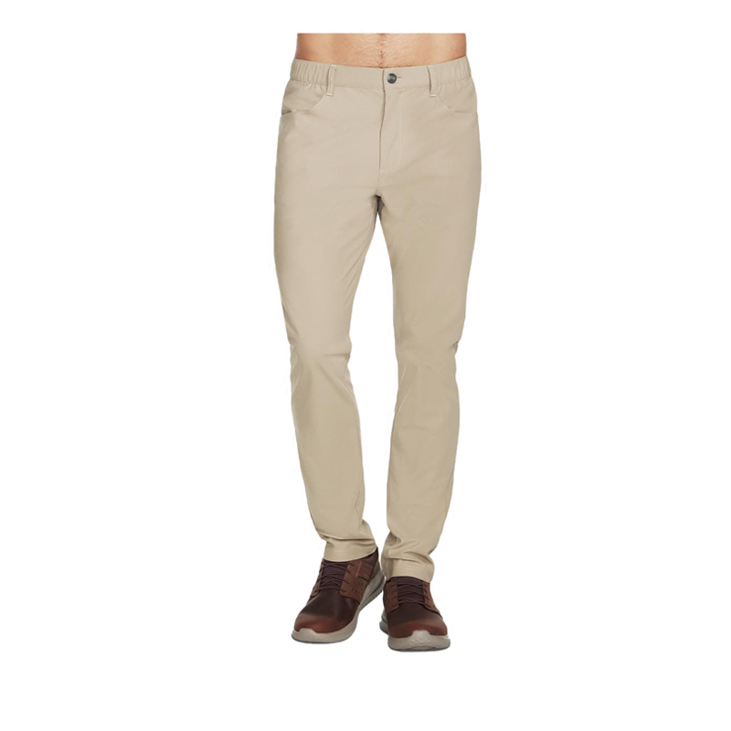 SKECH KNITS PREMIUM FLY FRONT PANTS MEN'S - BEIGE