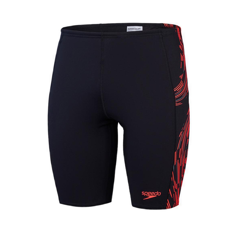 Men Tech Panel Jammer - Black/Red