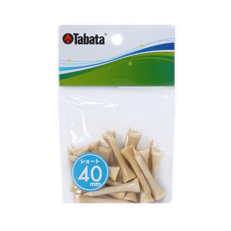 Tee GV0502 40mm Slim wooden short Unisex - Brown