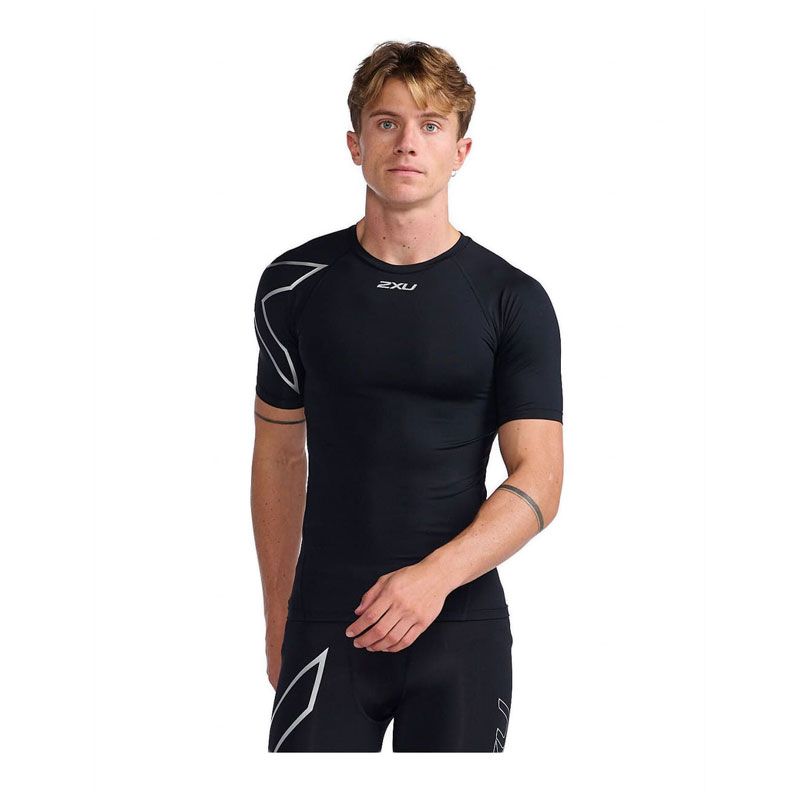 MENS CORE COMP S/S - BLACK