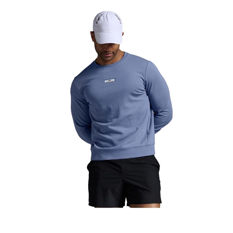 Men's Motion French Terry Crew - Blue