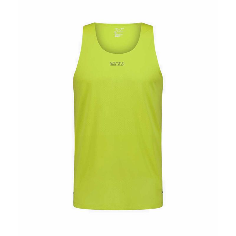 Men's Light Speed Tech Singlet - Lime
