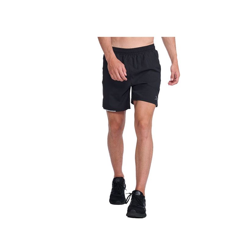 MEN AERO 7 INCH SHORTS - BLACK