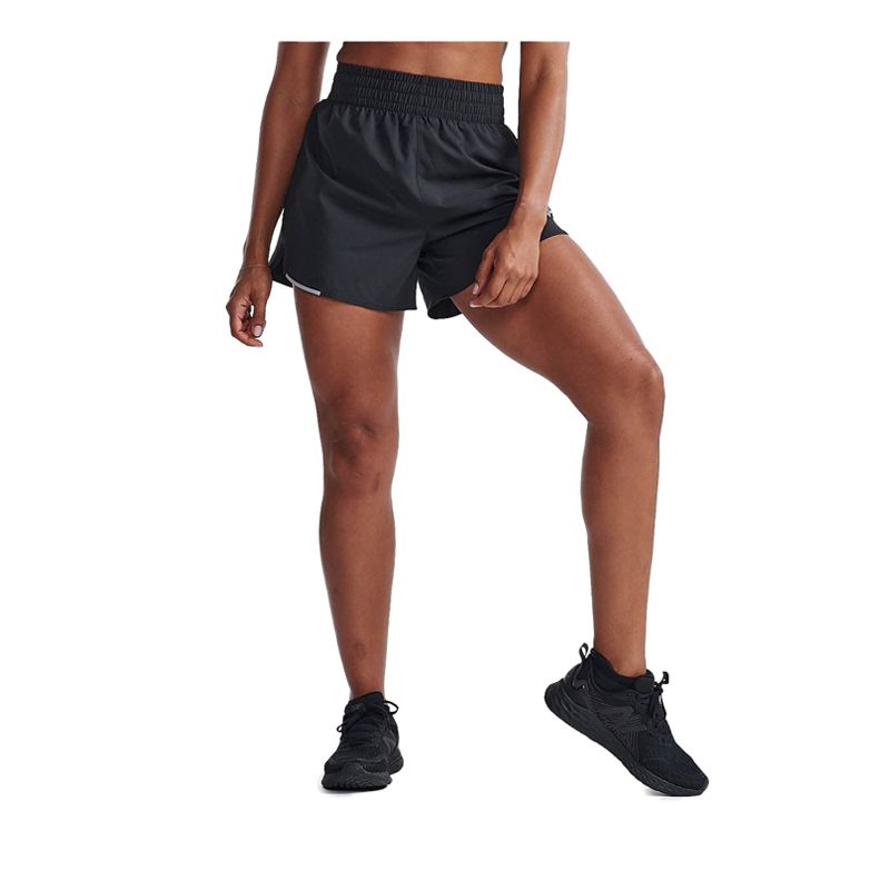 Womens Aero Hi - Rise 4 Inch Shorts - Black