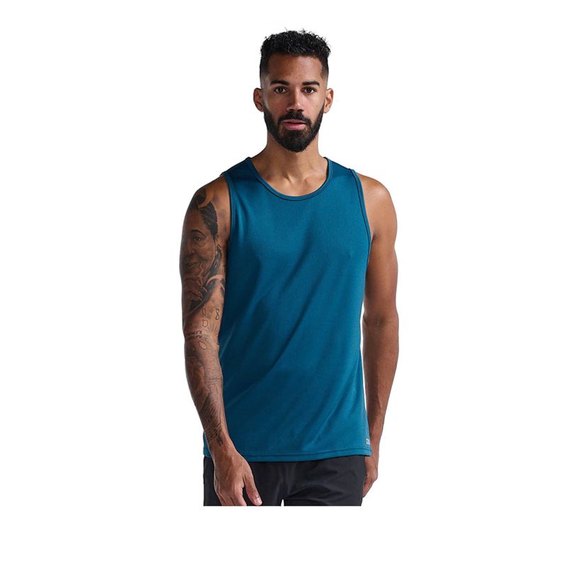 Mens Aero Tank - Blue