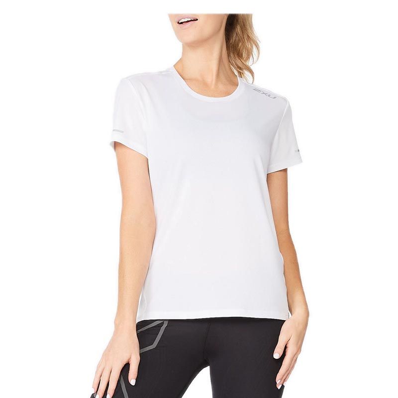 Aero Women's T-shirt - Technical - White/Silver Reflective
