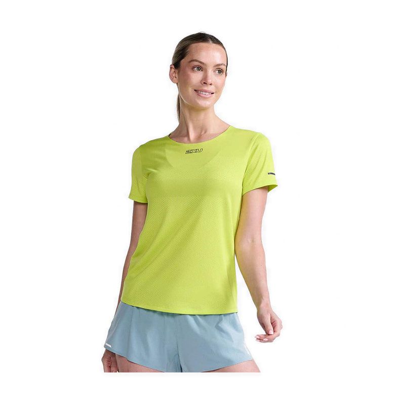 WOMEN LT SPEED TECH TEE - LIME